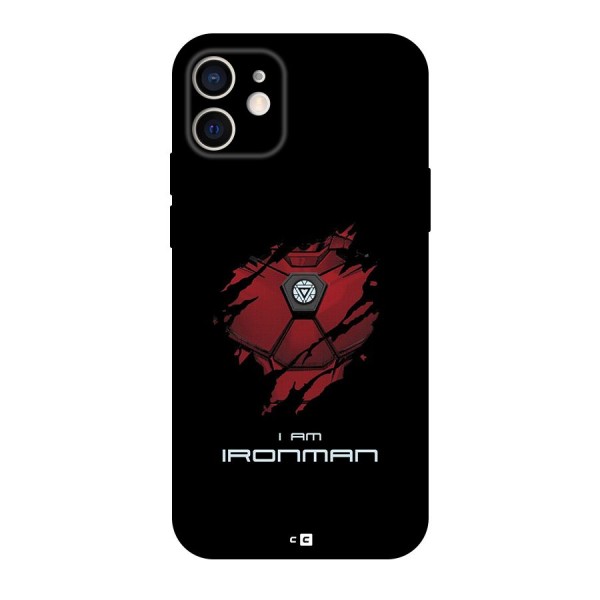 I Am Ironman Back Case for iPhone 12 Pro